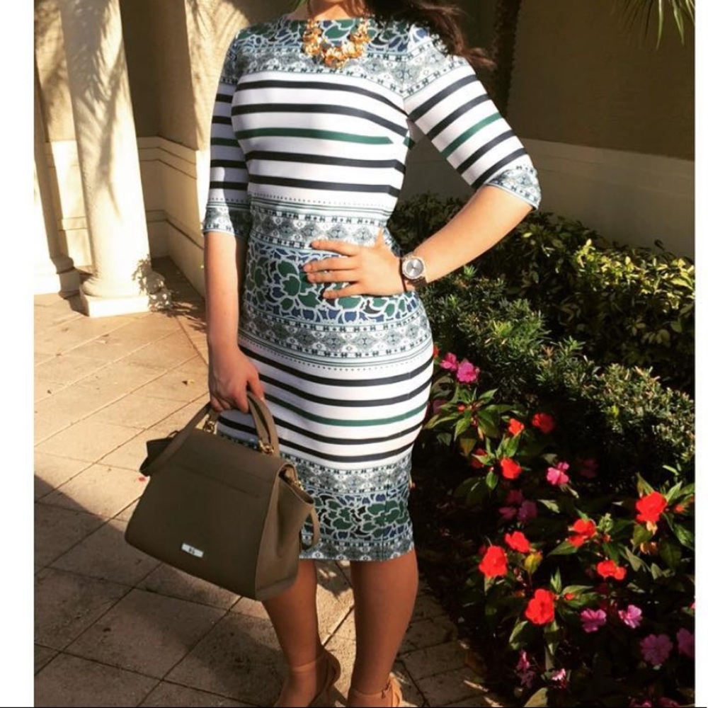 MIDI bodycon dress